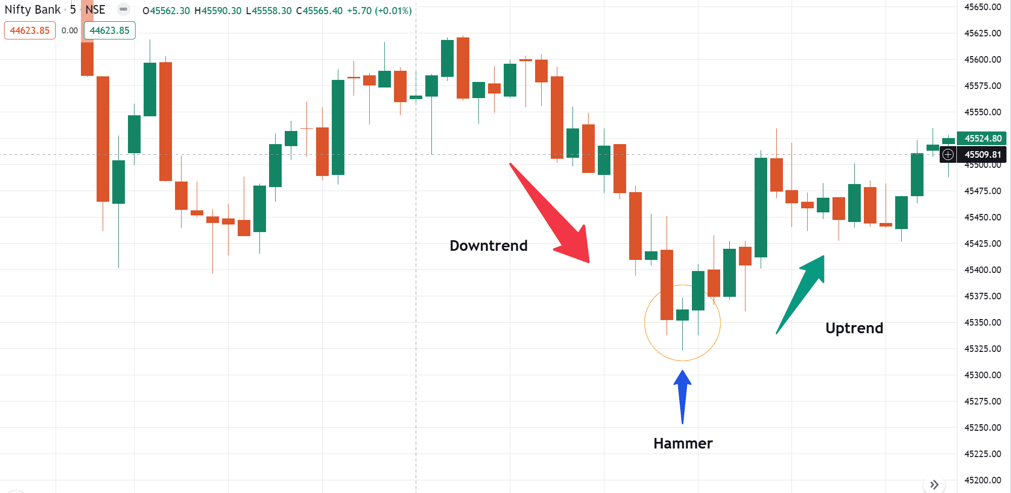 Hammer Candlestick Pattern Explained - LearnX